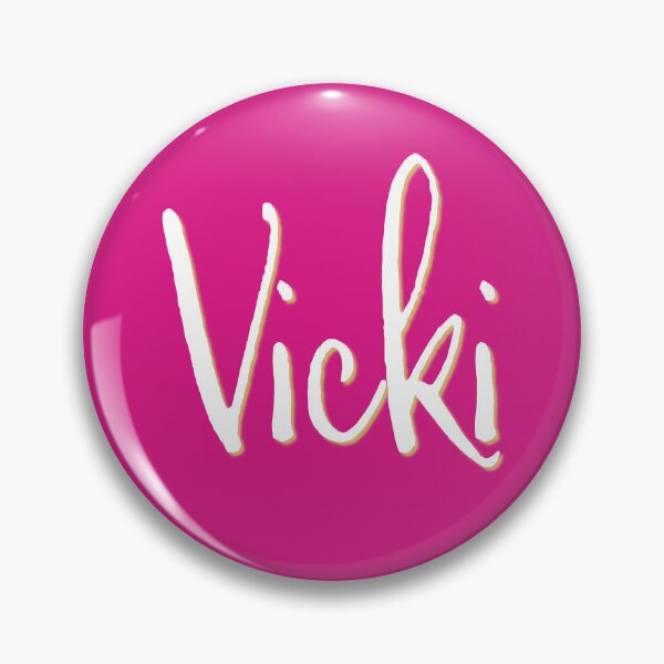 Item preview, VICKI personalized type design designed and sold by CharlottePlaceArt.