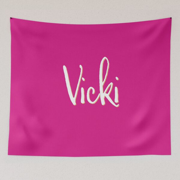 Item preview, VICKI personalized type design designed and sold by CharlottePlaceArt.