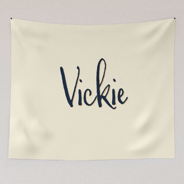 Item preview, VICKIE personalized type design designed and sold by CharlottePlaceArt.