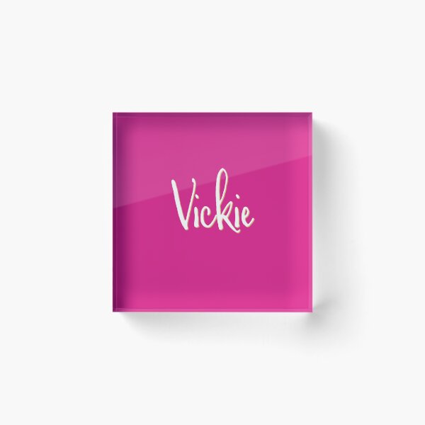 Artikelvorschau, VICKIE personalisiertes Schriftdesign entworfen und verkauft von CharlottePlaceArt.