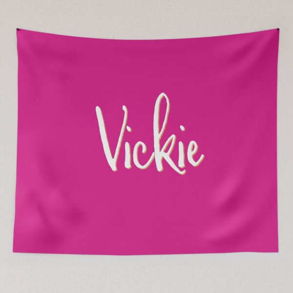 Item preview, VICKIE personalized type design designed and sold by CharlottePlaceArt.