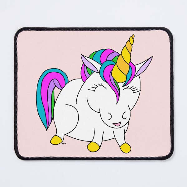Item preview, Happy Rainbow Unicorn designed and sold by Crowsdance.