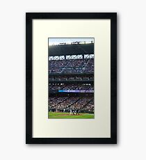 Portrait of a Hitter Framed Print