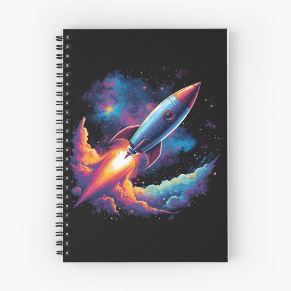 Item preview, Space Rocket in a distant Nebula  designed and sold by EschatonGarden.