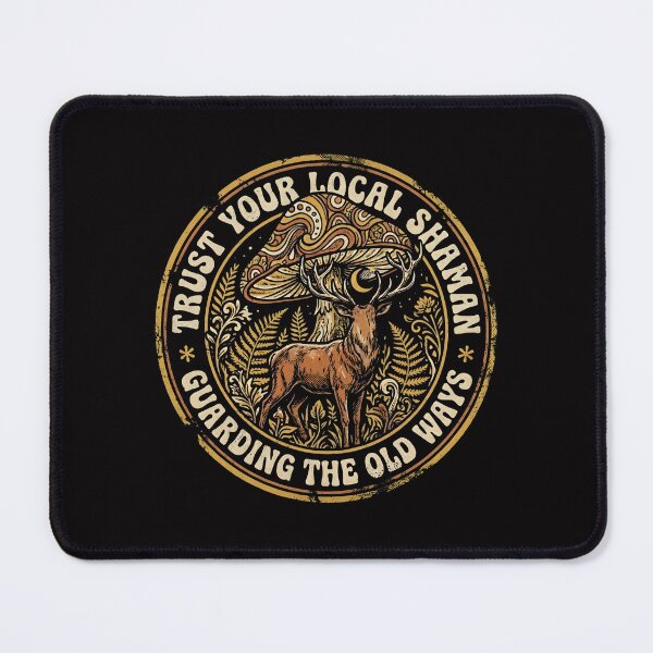 Item preview, Trust Your Local Shaman Mystic Deer Circle designed and sold by SplashTastic.