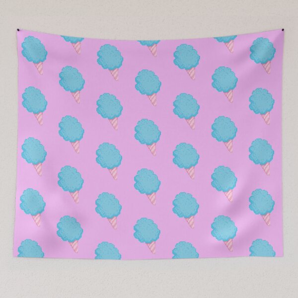 Item preview, Pixel Blue Cotton Candy designed and sold by tamsclub.