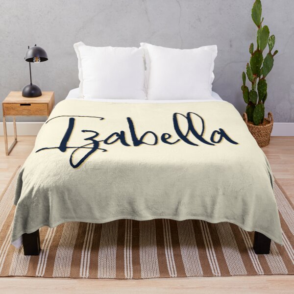 Item preview, IZABELLA personalized type design designed and sold by CharlottePlaceArt.