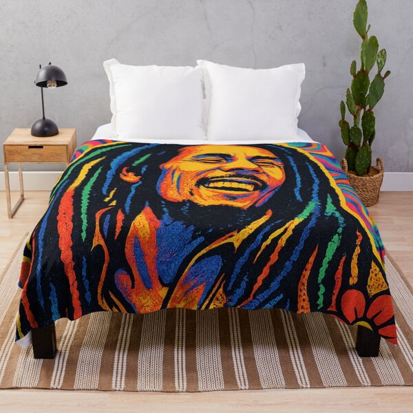 Item preview, Psychedelic Reggae Vibes – Pop Art Rasta Power designed and sold by BlueB420.
