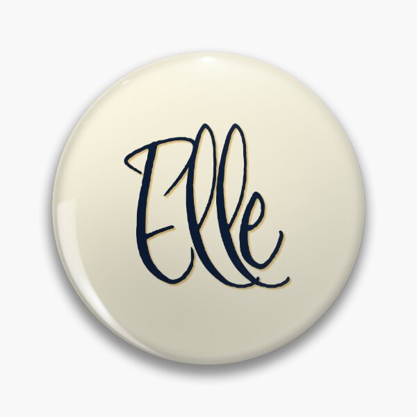 Item preview, ELLE personalized type design designed and sold by CharlottePlaceArt.