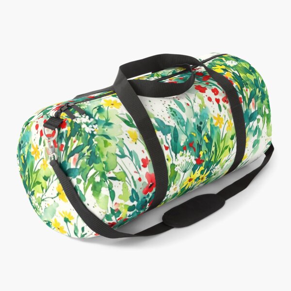 Item preview, Bright Watercolor Wildflower Bouquet Seamless Pattern designed and sold by SplashTastic.