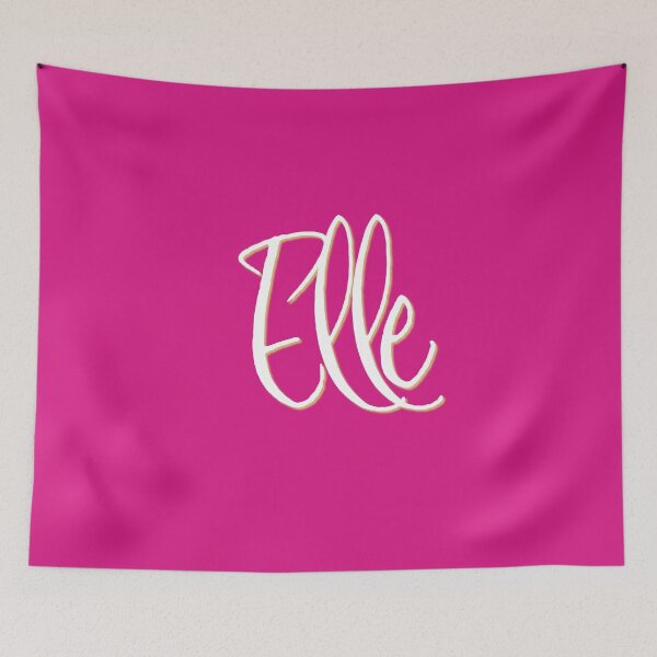 Item preview, Diseño tipográfico personalizado ELLE designed and sold by CharlottePlaceArt.