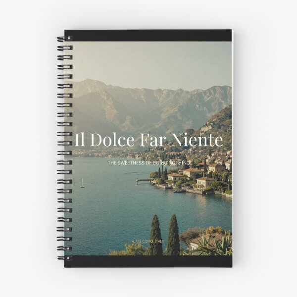 Item preview, Il Dolce far niente designed and sold by LaughandLaugh.