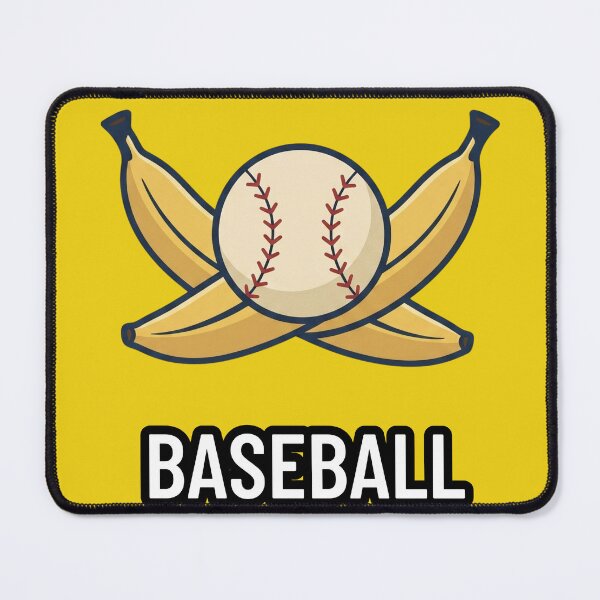Item preview, Vintage Baseball Emblem with Bananas - Sporty and Humorous designed and sold by Knightofartx25.