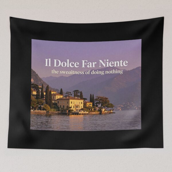 Item preview, Dolce far niente designed and sold by LaughandLaugh.