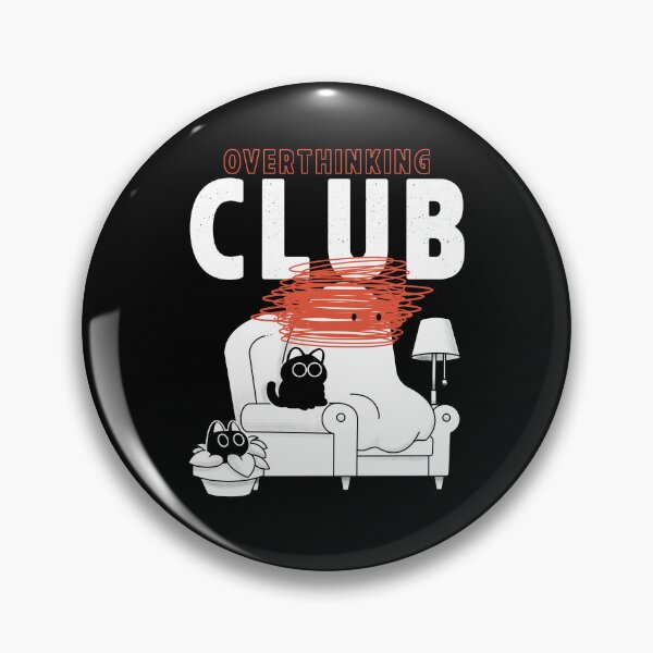 Item preview, Overthinking Club designed and sold by Artthree.