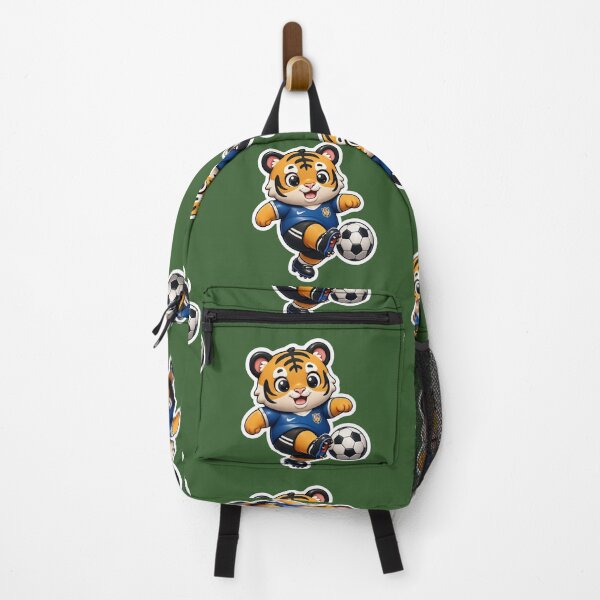 Item preview, Chibi Tiger Soccer Star 3D Sticker designed and sold by krazzyremo.