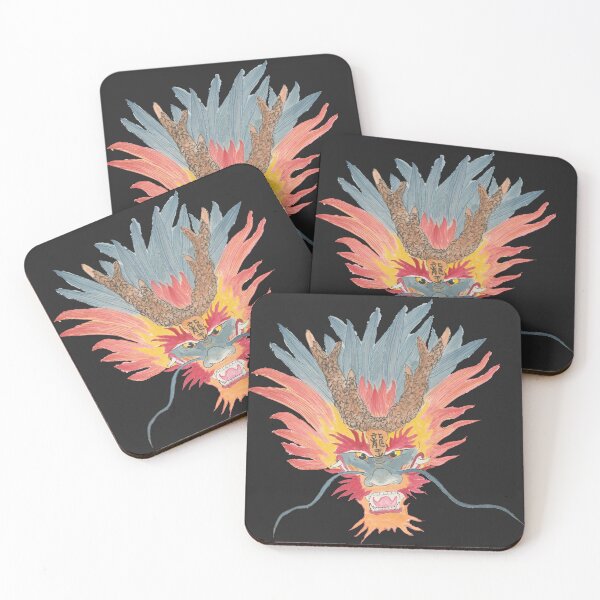 Item preview, Dragon Head | Traditional East Asian Dragon Brush Painting designed and sold by HiddenJade.
