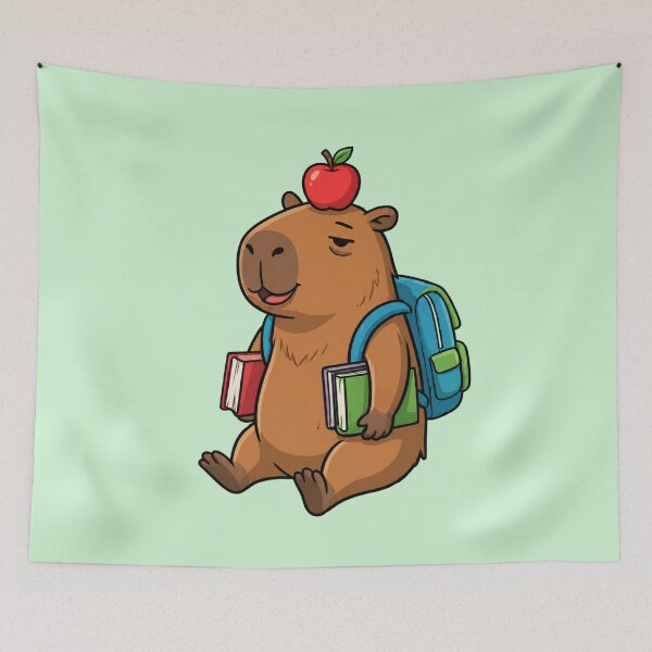 Item preview, School Capybara Scholar designed and sold by Ivy-Triggs.