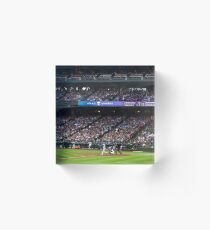 Portrait of a Hitter Acrylic Block