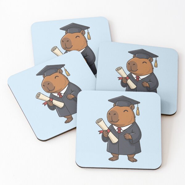 Item preview, School Capybara Graduate designed and sold by Ivy-Triggs.