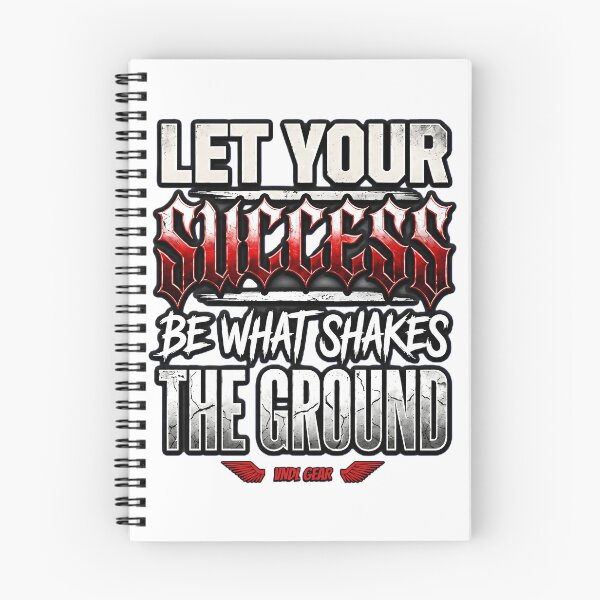 Item preview, Edgy Success Shakes The Ground Gothic Slogan designed and sold by VNDL Gear.