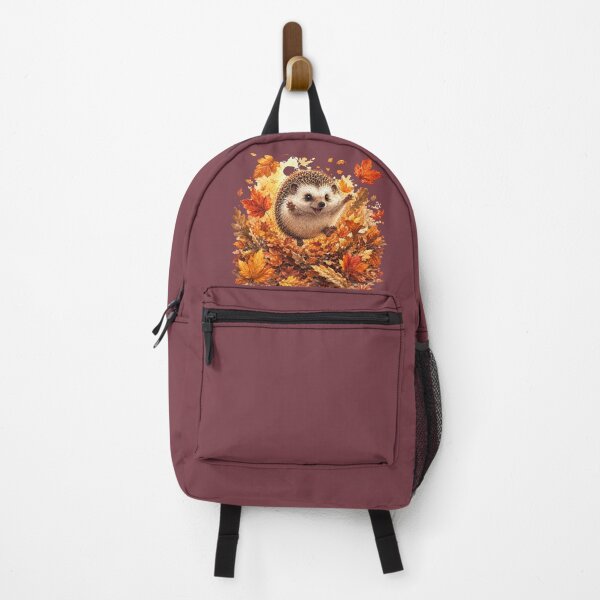 Item preview, Autumn Hedgehog Fall Leaves Cottagecore  designed and sold by MagicMakerPh⭐⭐⭐⭐⭐.
