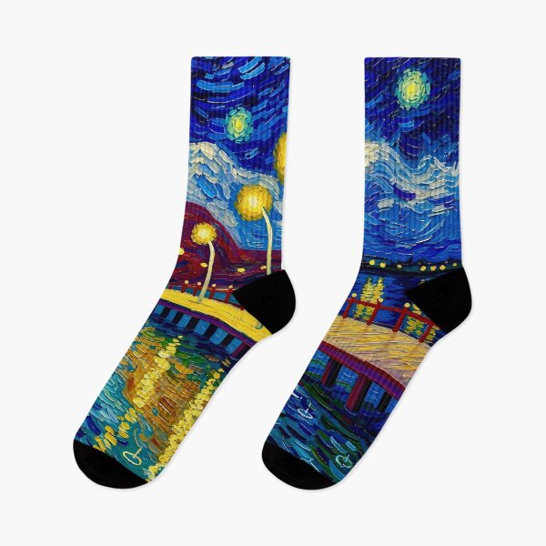 Item preview, Starry Night After David Hockney designed and sold by Vicky Brago-Mitchell®.