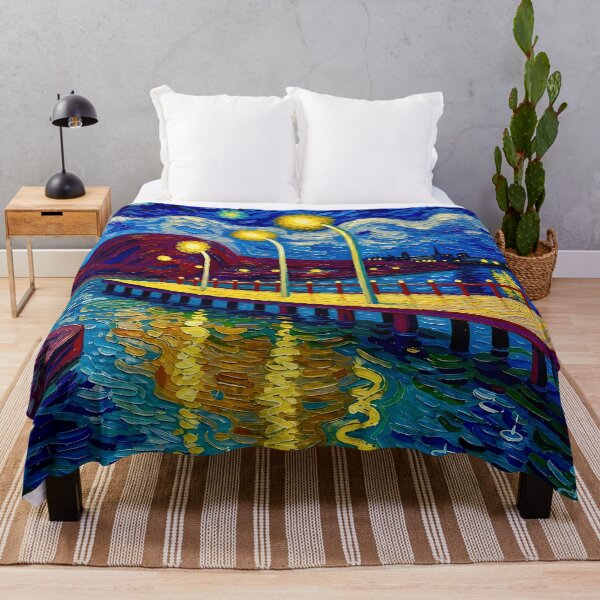Item preview, Starry Night After David Hockney designed and sold by Vicky Brago-Mitchell®.