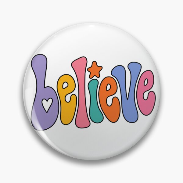 Item preview, believe designed and sold by peace love and stickers.