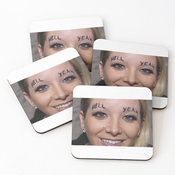 Item preview, Jenna Marbles'  Hell Yeah Eyebrows  designed and sold by MatthewManzo.