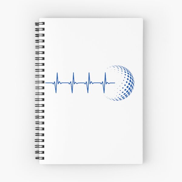 Item preview, Golf Heartbeat Pulse Line | Golf Lover Gift | Golfer ECG Golf Ball Design designed and sold by NeO² Studio.