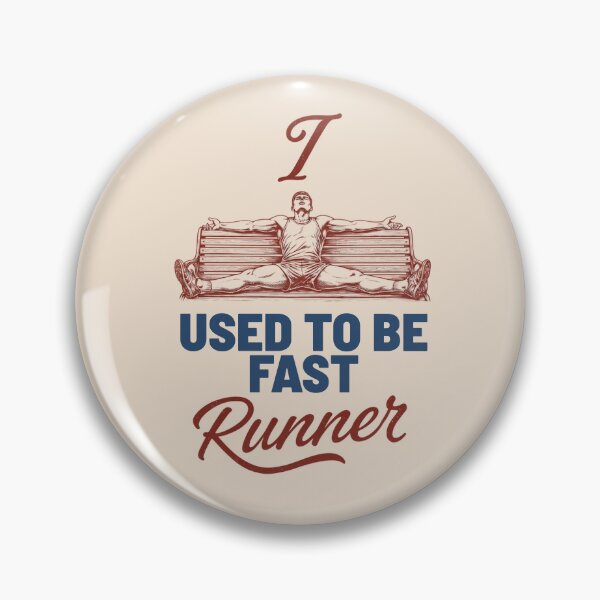 Item preview, I Used To Be Fast Runner - Funny Vintage Running Tee designed and sold by DONT ASK CLUB.