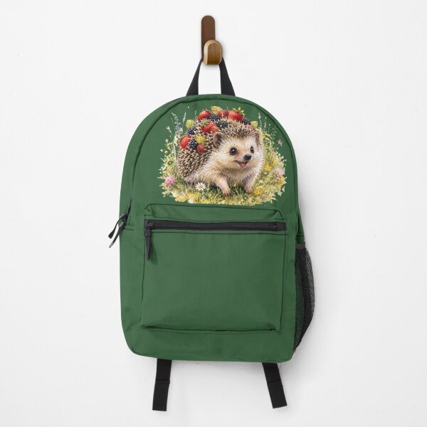 Item preview, Berry Harvest Hedgehog Cottagecore Woodland  designed and sold by MagicMakerPh⭐⭐⭐⭐⭐.