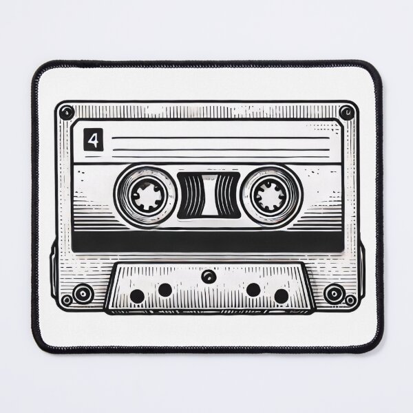 Item preview, Vintage Cassette Tape Nostalgia Music Culture Art Print designed and sold by PinUpPizzazz.