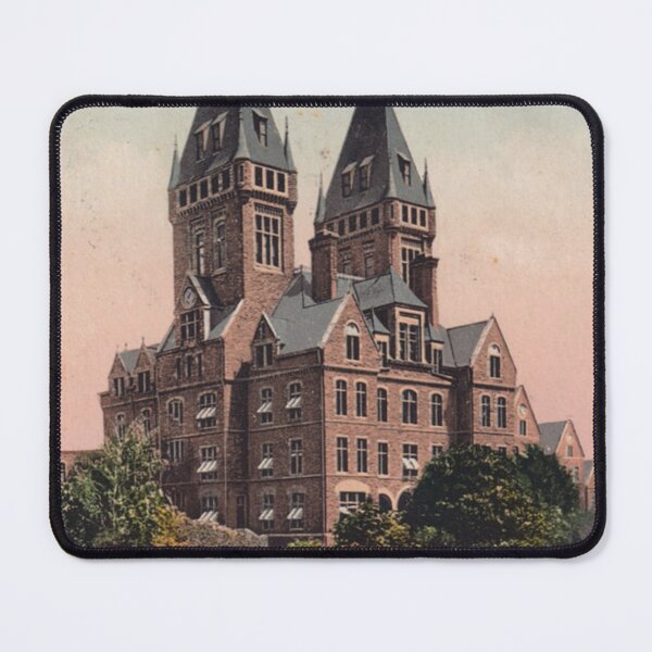 Item preview, Buffalo State Hospital Original Vintage Postcard – Front View designed and sold by GhostlyWorld.