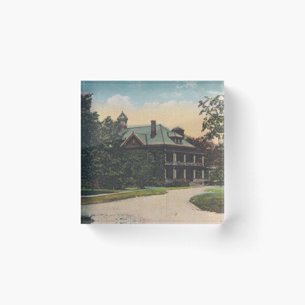 Item preview, Buffalo State Hospital Original Vintage Postcard – Main Entrance to Grounds designed and sold by GhostlyWorld.