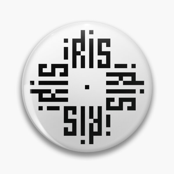 Item preview, IRIS | Black  | Modern Geometric Kufi Calligraphy | From Name to Art   designed and sold by FOR YOUR NAME.