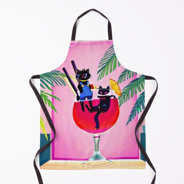 Item preview, Cool Black Cats Tropical Cocktail designed and sold by BLUESKY11a.