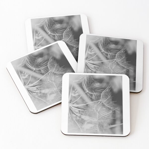Item preview, Delicate Seed Head Close Up Black And White designed and sold by risagradyi.