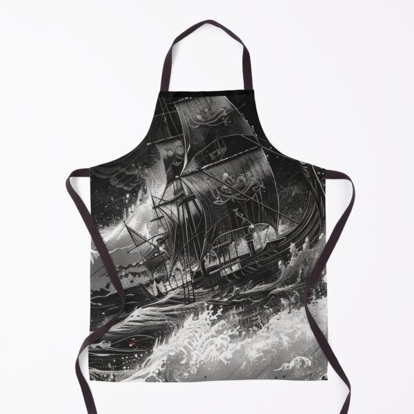 Item preview, Viking Drakkar Ragnarok Storm Hoodie / Deskmat – Red Lightning Grimdark Art designed and sold by VectorForge.