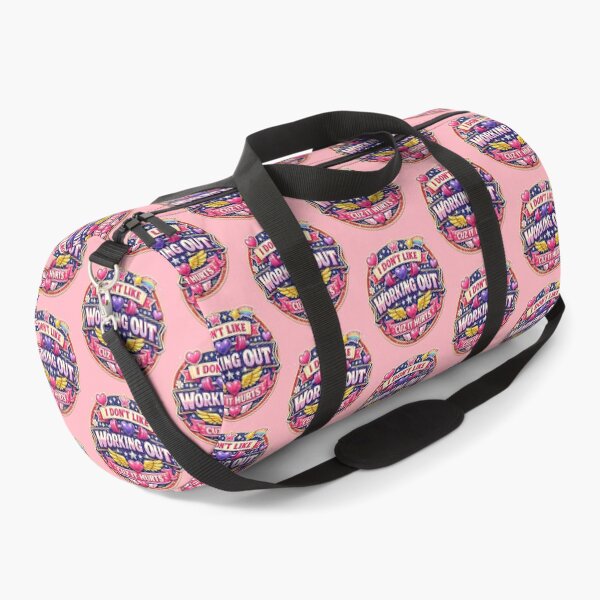 Item preview, I Don't Like Working Out Cuz It Hurts, Cute Kawaii Y2K Gym Humor designed and sold by graphic-genie.