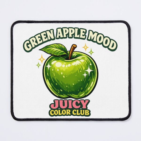 Item preview, Green Apple Mood Juicy Color Club designed and sold by Concrete Coffee Studio.