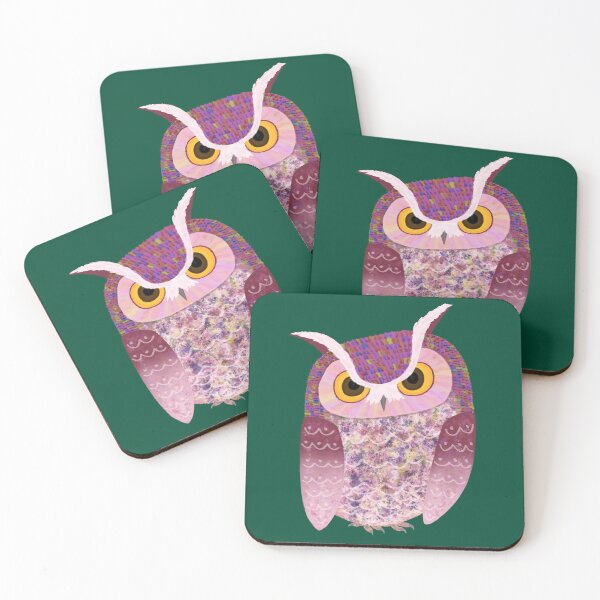 Item preview, Indian Eagle Owl designed and sold by TamaAnimalArt.