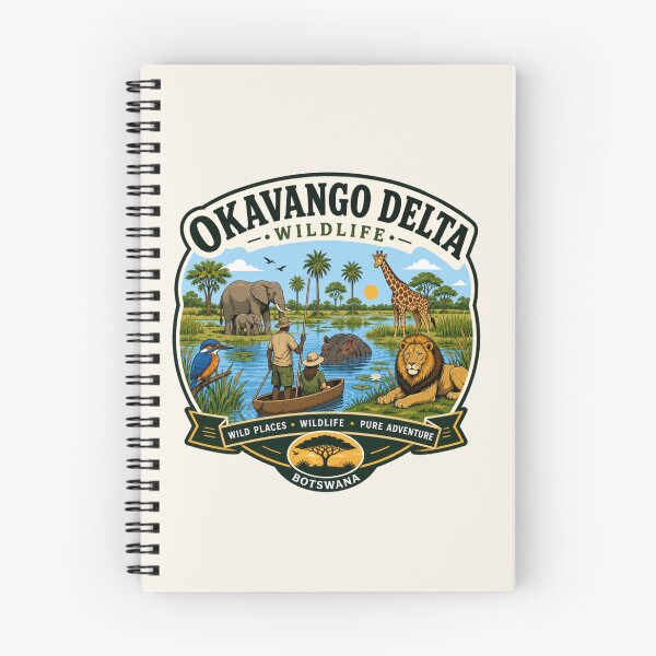 Item preview, Okavango Delta, Botswana - Wildlife Safari designed and sold by Myra365Art.