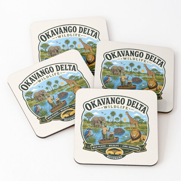 Item preview, Okavango Delta, Botswana - Wildlife Safari designed and sold by Myra365Art.