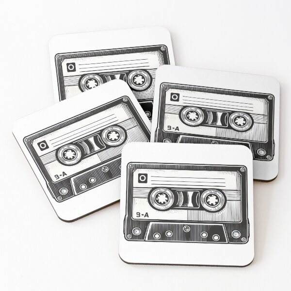 Item preview, Vintage Cassette Tape Nostalgia Music Culture Art Print designed and sold by PinUpPizzazz.