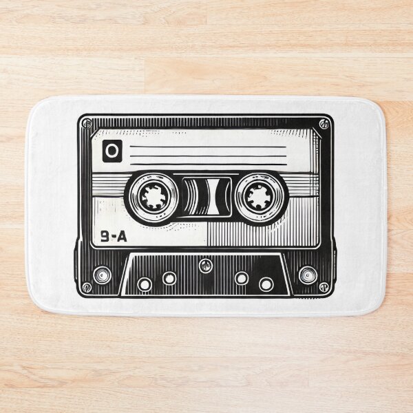 Item preview, Vintage Cassette Tape Nostalgia Music Culture Art Print designed and sold by PinUpPizzazz.
