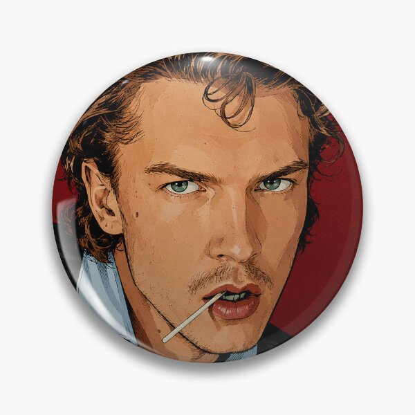 Item preview, Connor Storrie from Heated Rivalry with a hickey in his mouth (fan art) designed and sold by PopCultureAndStuff.