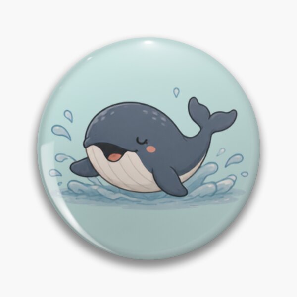 Item preview, Splashy Whale designed and sold by MellowMunchkins.