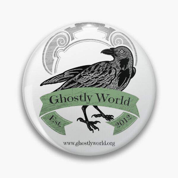 Item preview, Ghostly World Rustic Logo (Green) Dark Text designed and sold by GhostlyWorld.